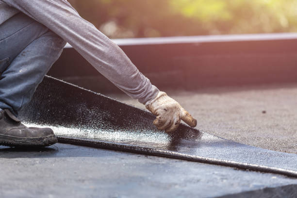 Professional Crawl Space Encapsulation technician working in Westbury, NY